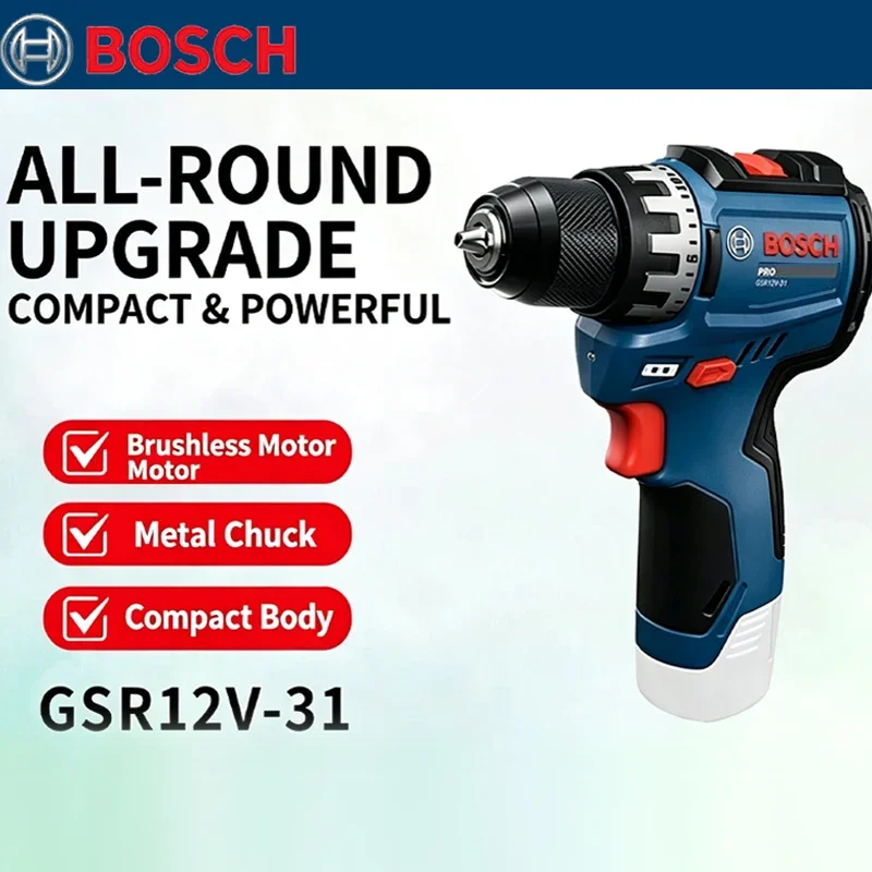 Electronics Repair Tools - Furadeira Elétrica Sem Escovas Bosch GSR